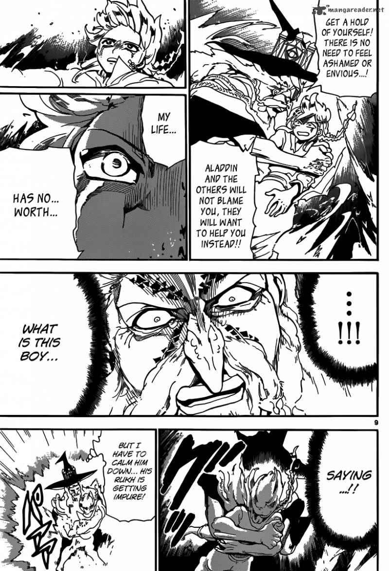 Magi - Labyrinth of Magic chapter 165 page 9