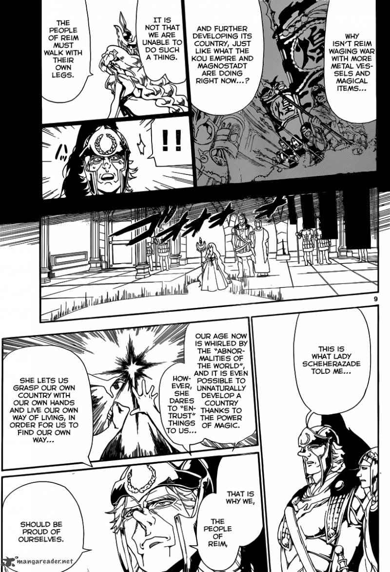 Magi - Labyrinth of Magic chapter 169 page 9