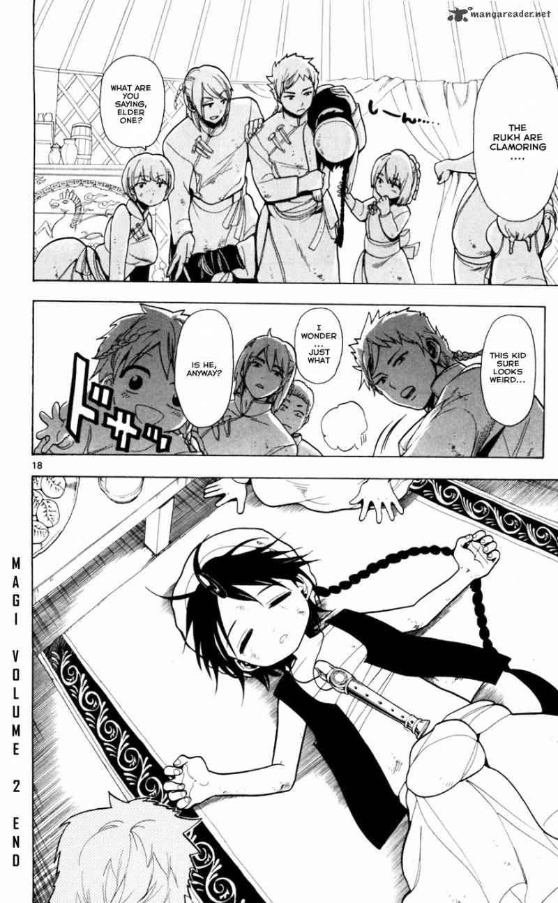 Magi - Labyrinth of Magic chapter 17 page 18