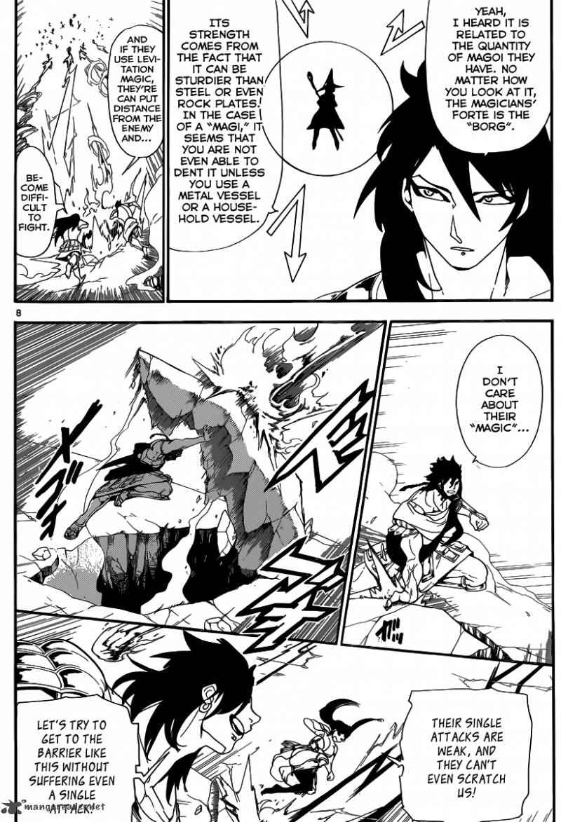 Magi - Labyrinth of Magic chapter 172 page 7