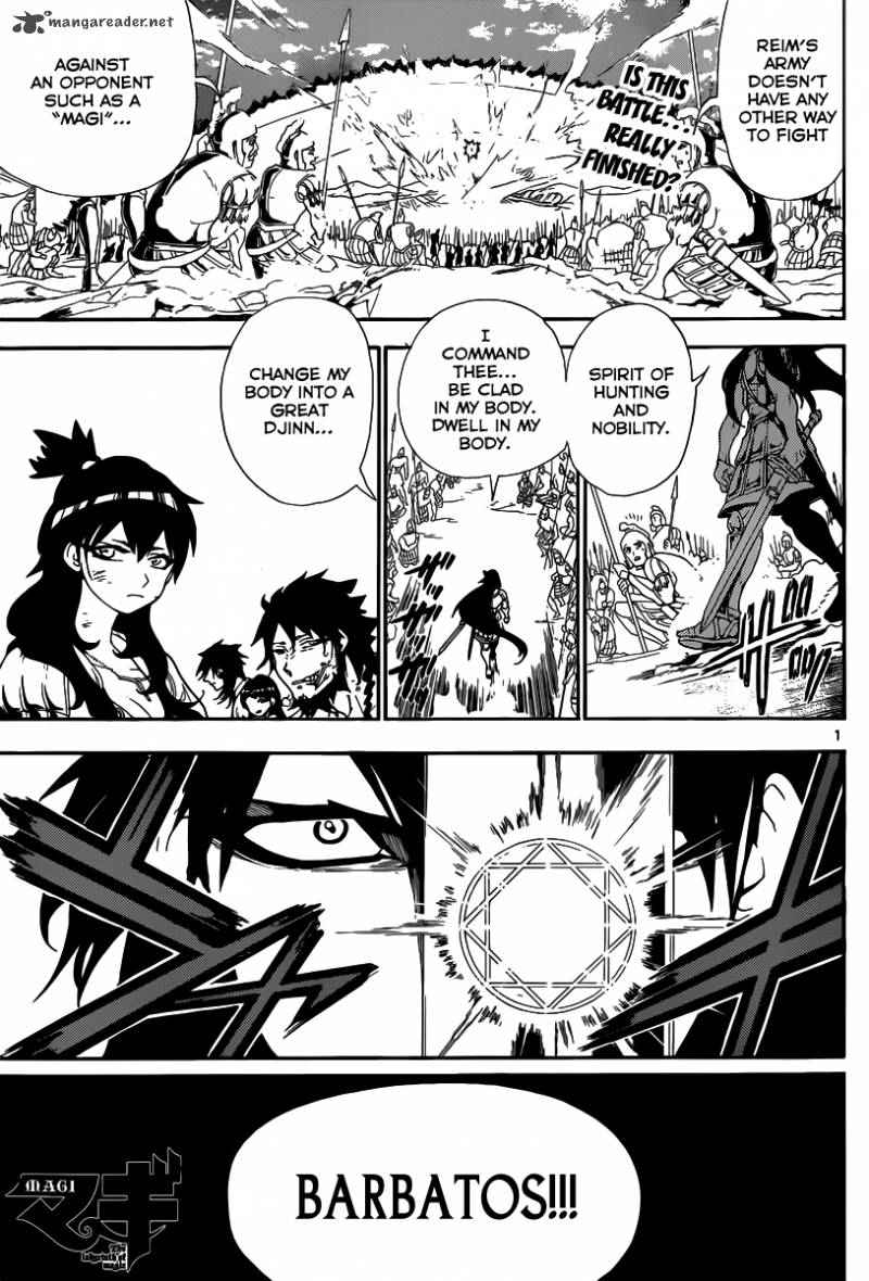 Magi - Labyrinth of Magic chapter 176 page 1