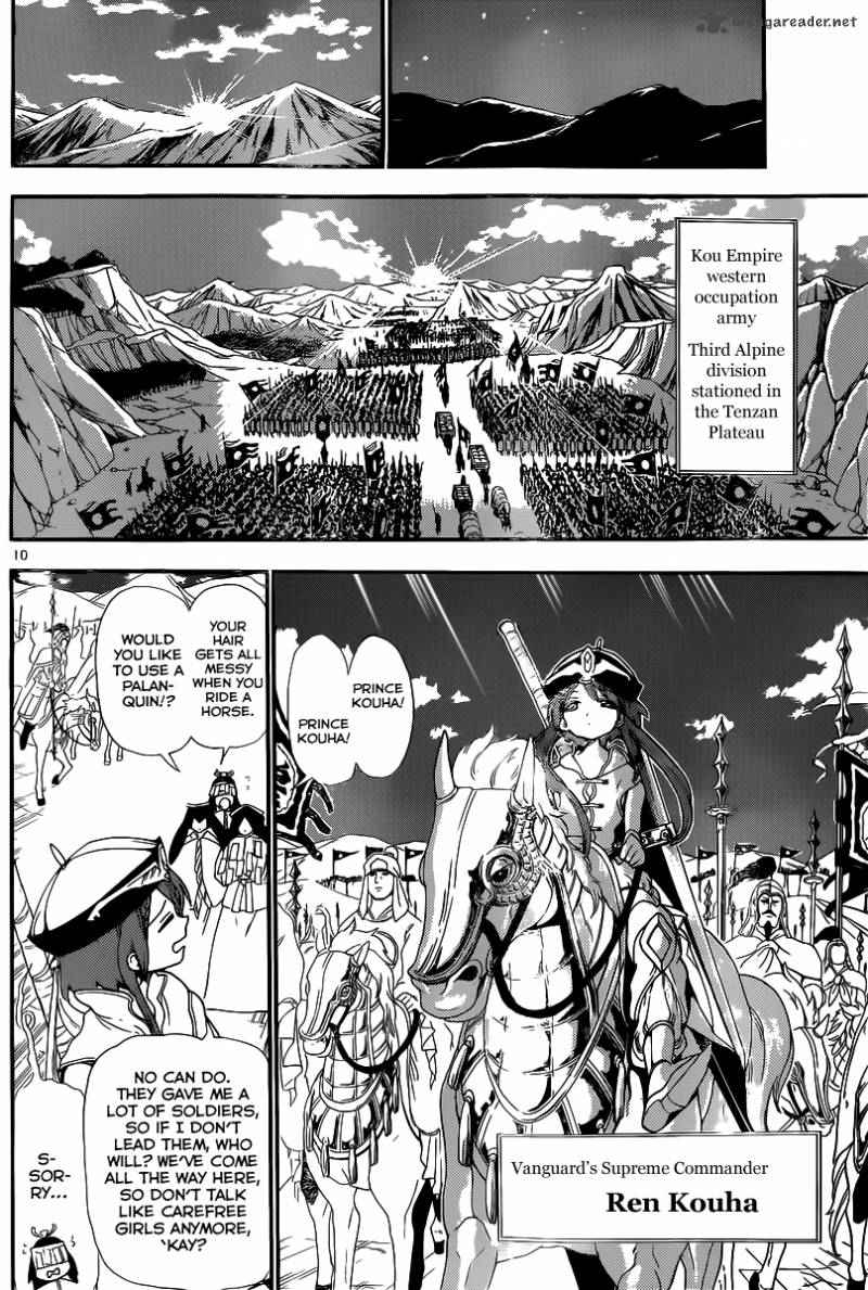 Magi - Labyrinth of Magic chapter 180 page 10