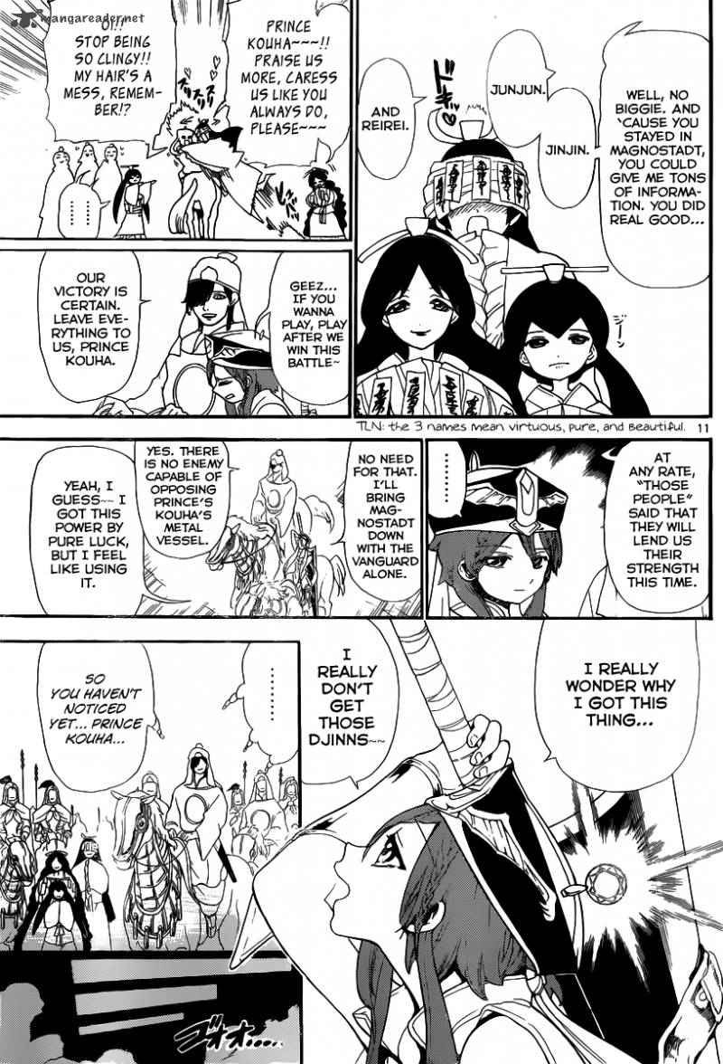 Magi - Labyrinth of Magic chapter 180 page 11