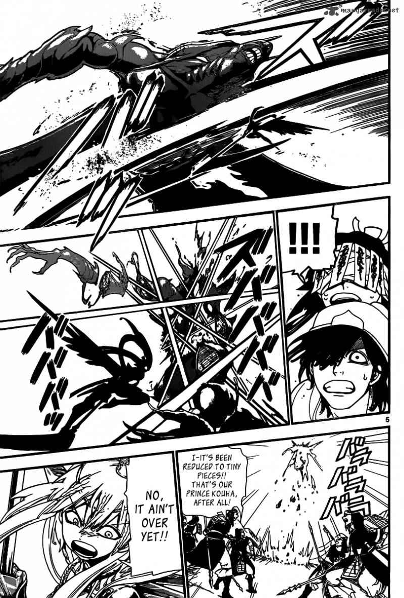Magi - Labyrinth of Magic chapter 181 page 5