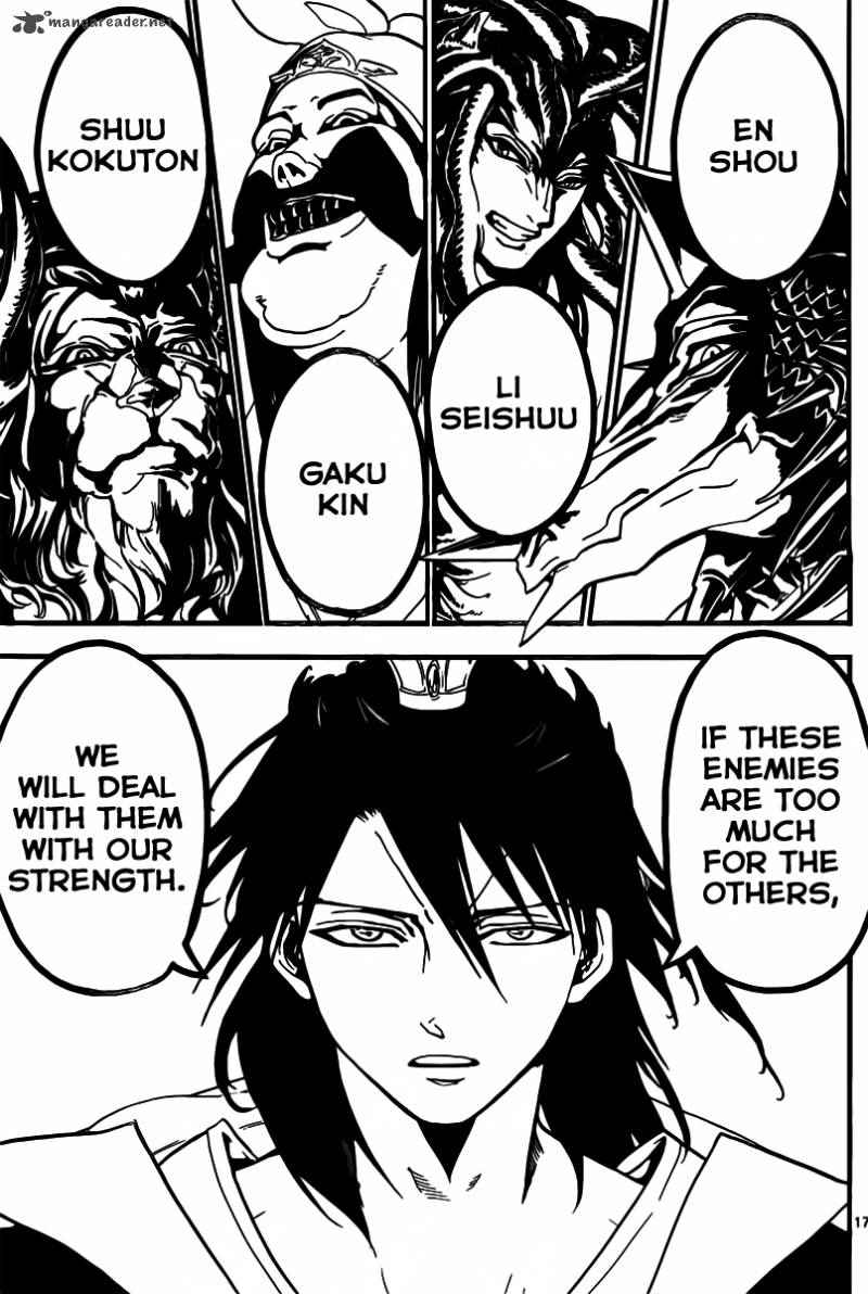 Magi - Labyrinth of Magic chapter 182 page 16