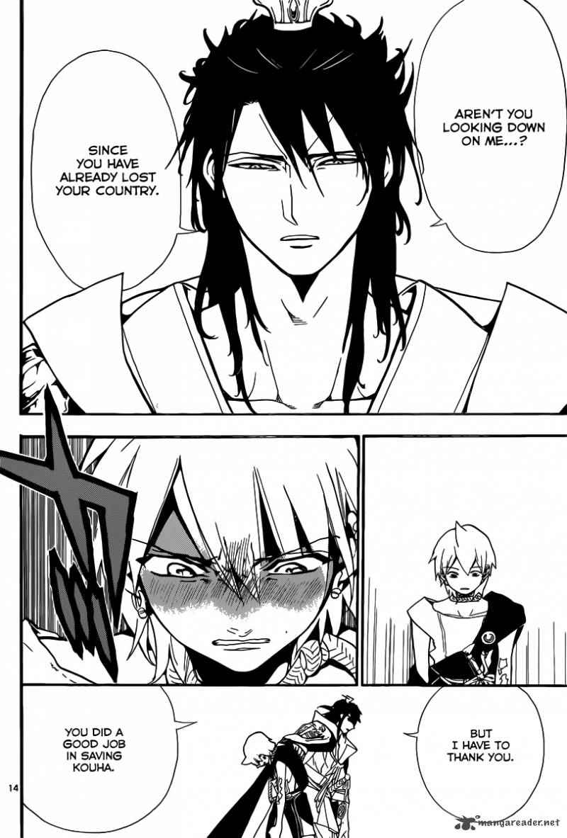 Magi - Labyrinth of Magic chapter 186 page 14