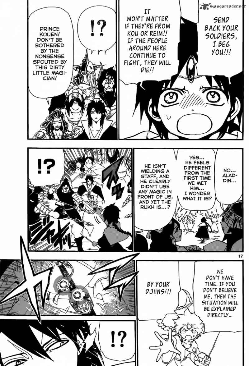 Magi - Labyrinth of Magic chapter 186 page 17