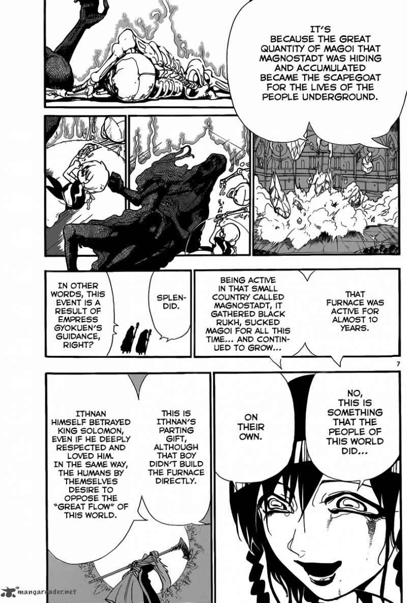 Magi - Labyrinth of Magic chapter 186 page 7