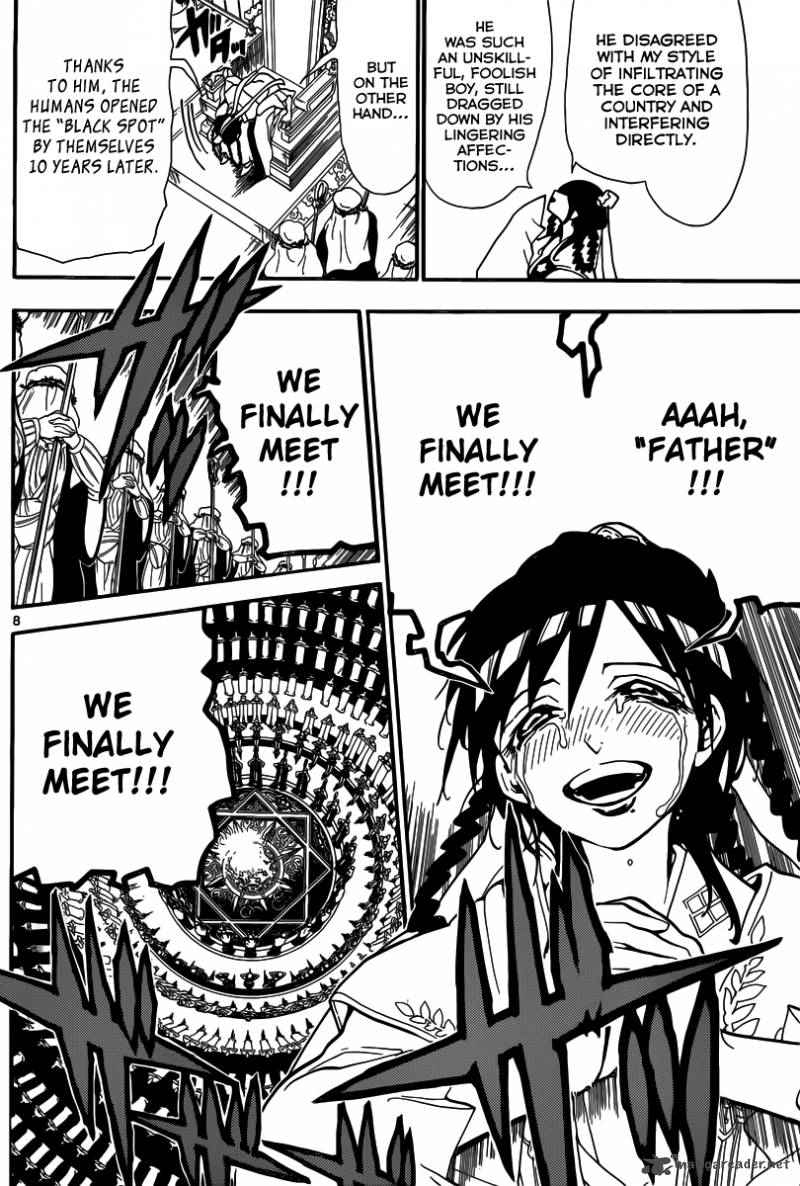 Magi - Labyrinth of Magic chapter 186 page 8