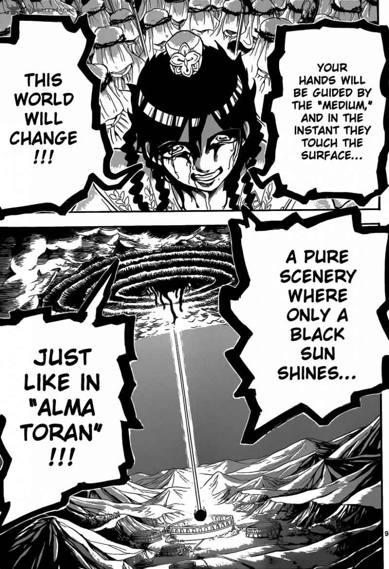 Magi - Labyrinth of Magic chapter 186 page 9