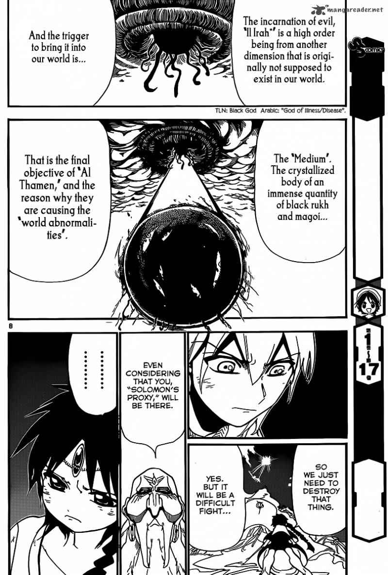 Magi - Labyrinth of Magic chapter 187 page 7