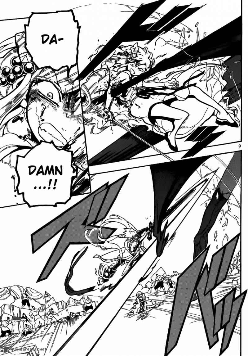 Magi - Labyrinth of Magic chapter 188 page 9