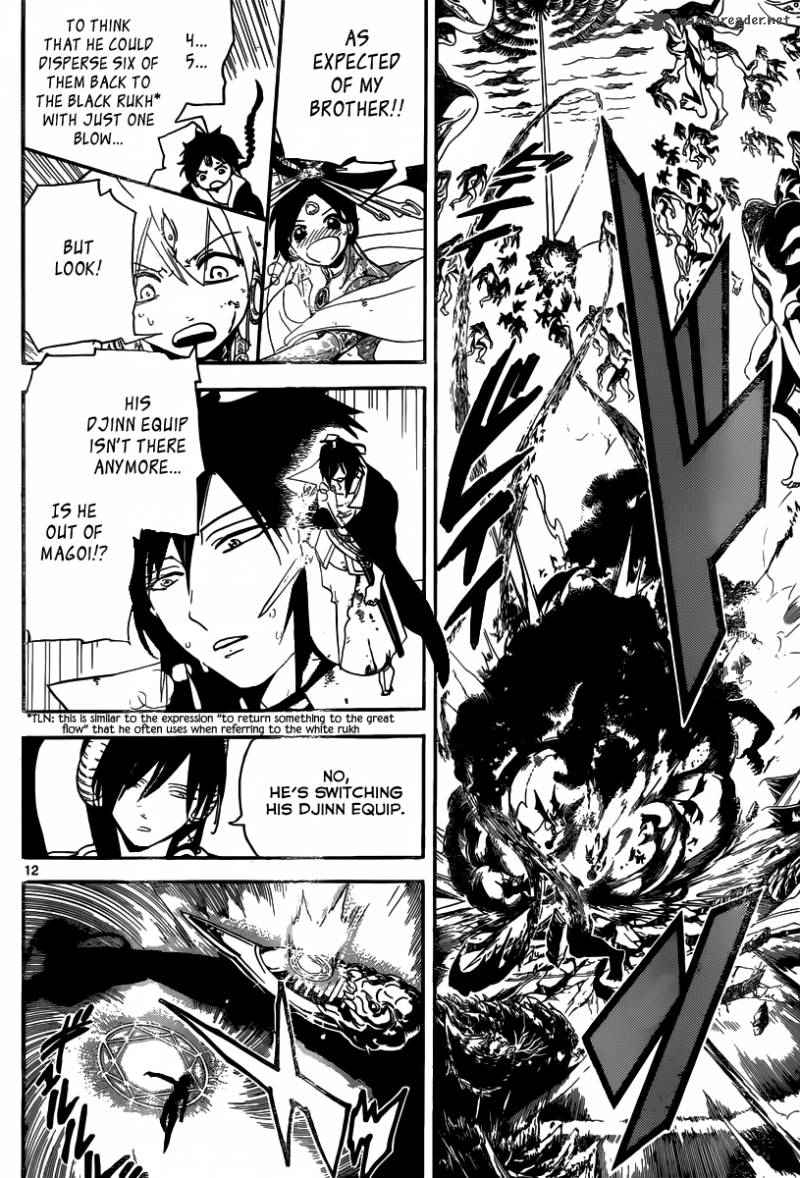 Magi - Labyrinth of Magic chapter 189 page 12