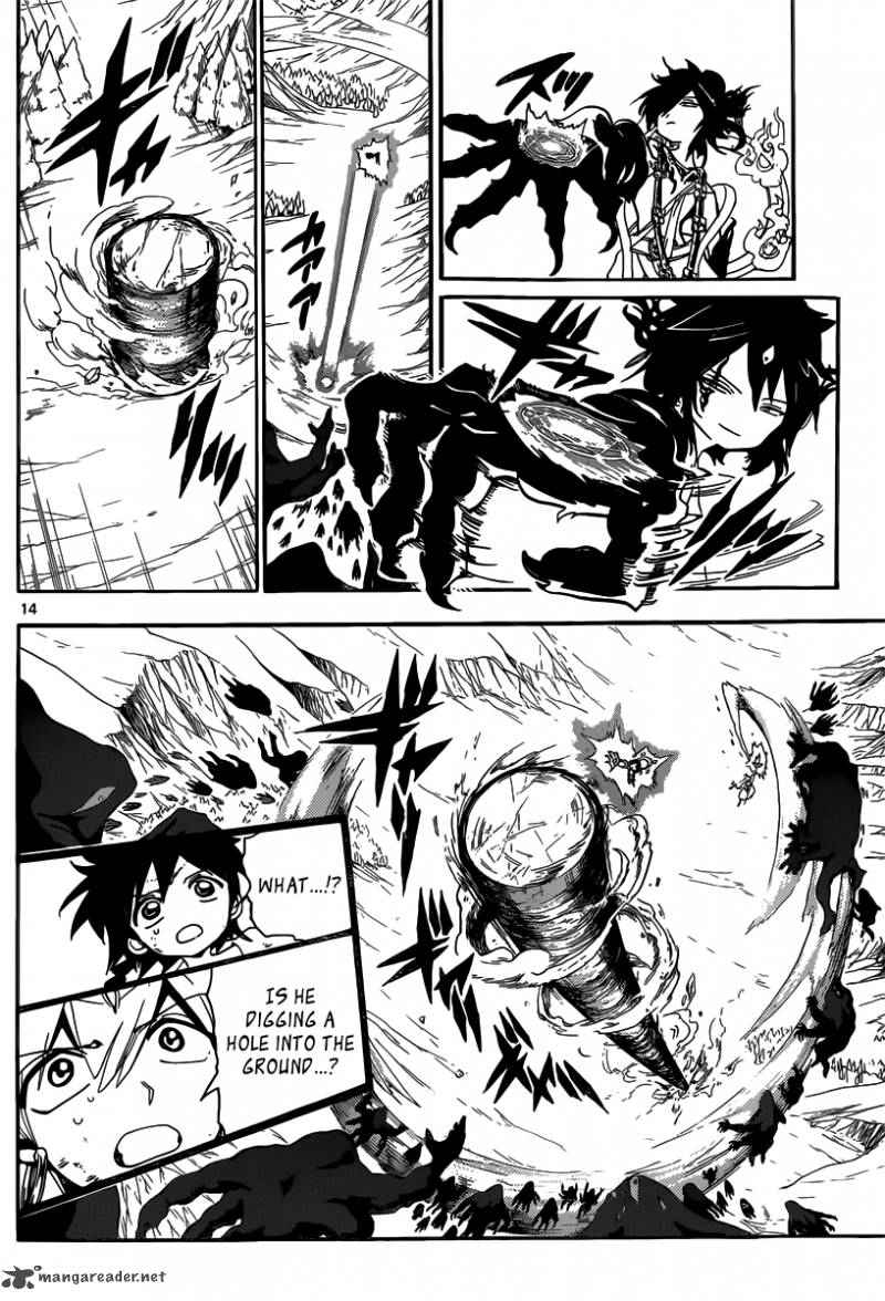 Magi - Labyrinth of Magic chapter 189 page 14