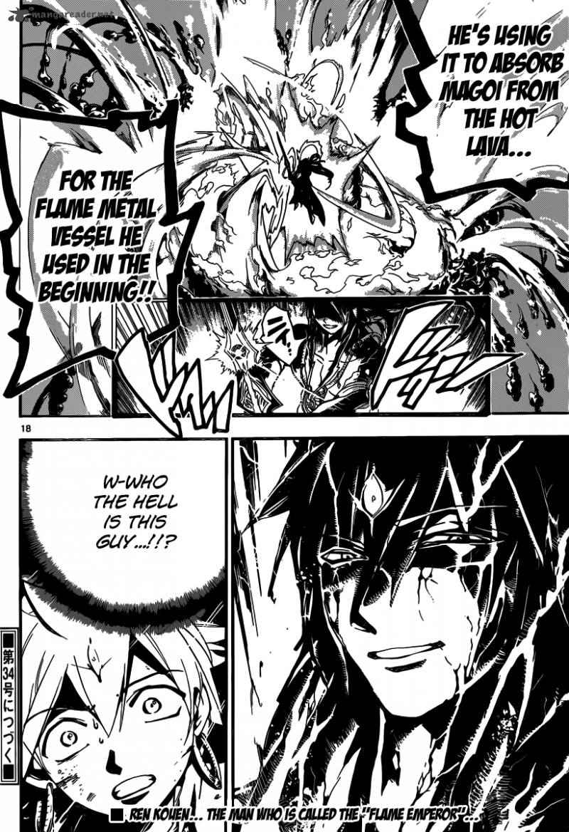 Magi - Labyrinth of Magic chapter 189 page 18