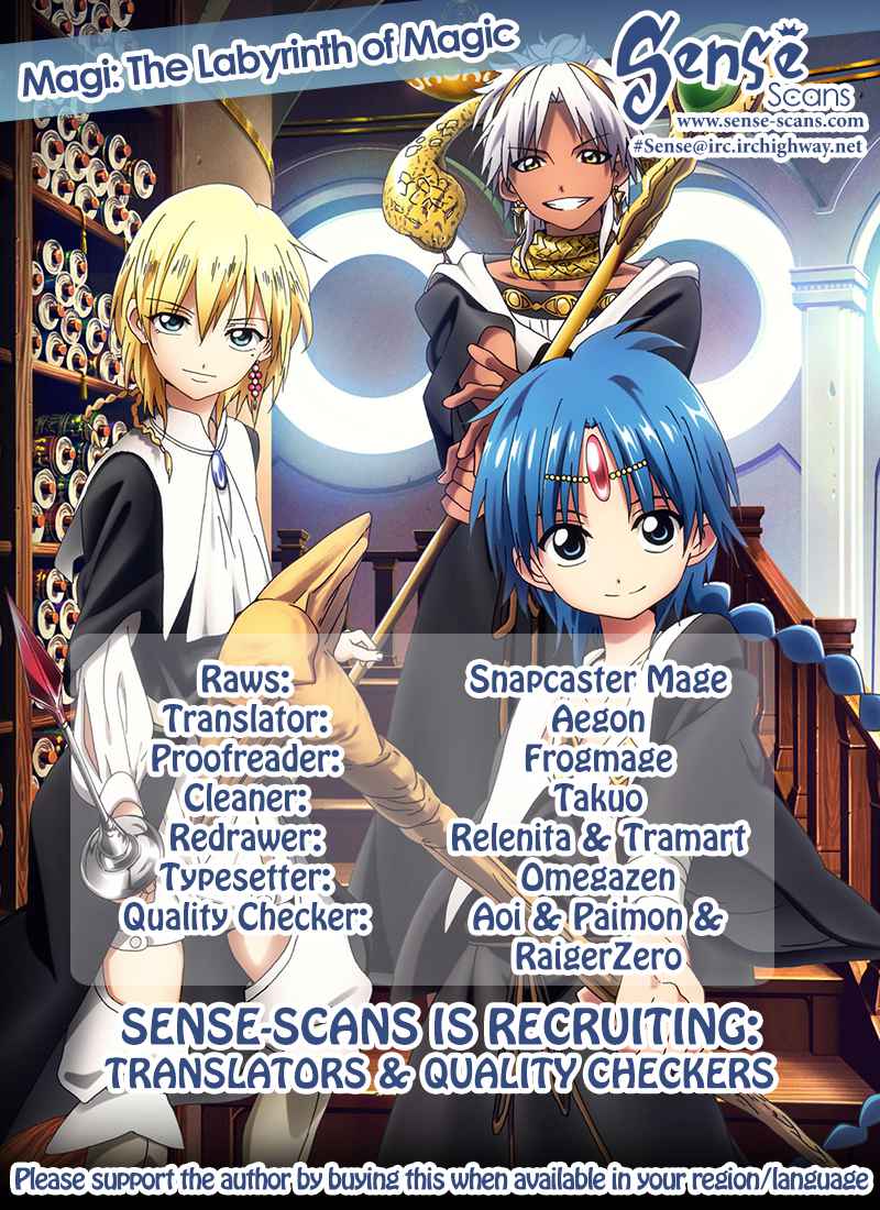 Magi - Labyrinth of Magic chapter 189 page 19