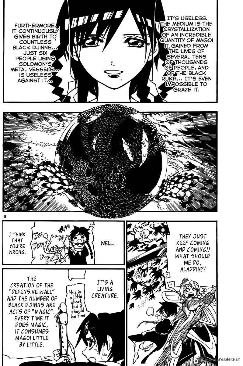 Magi - Labyrinth of Magic chapter 189 page 6