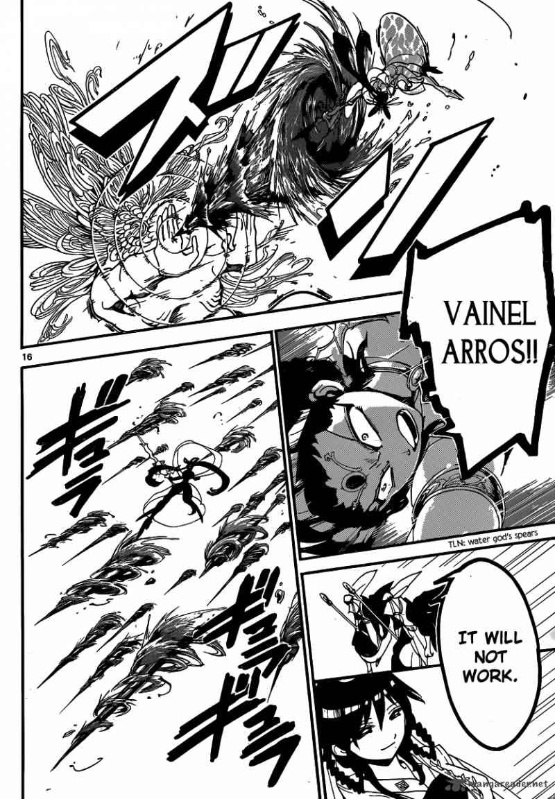 Magi - Labyrinth of Magic chapter 191 page 16