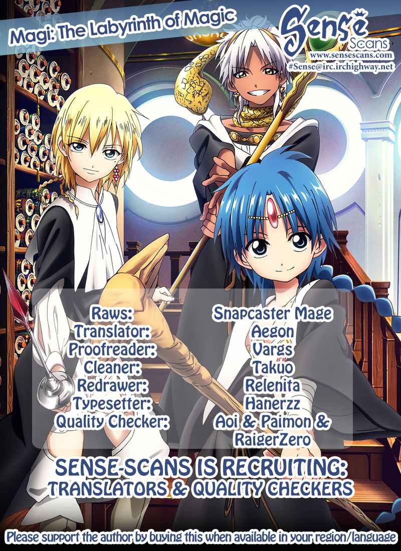 Magi - Labyrinth of Magic chapter 197 page 19