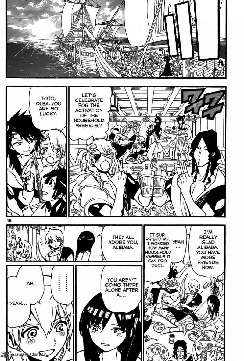 Magi - Labyrinth of Magic chapter 202 page 16