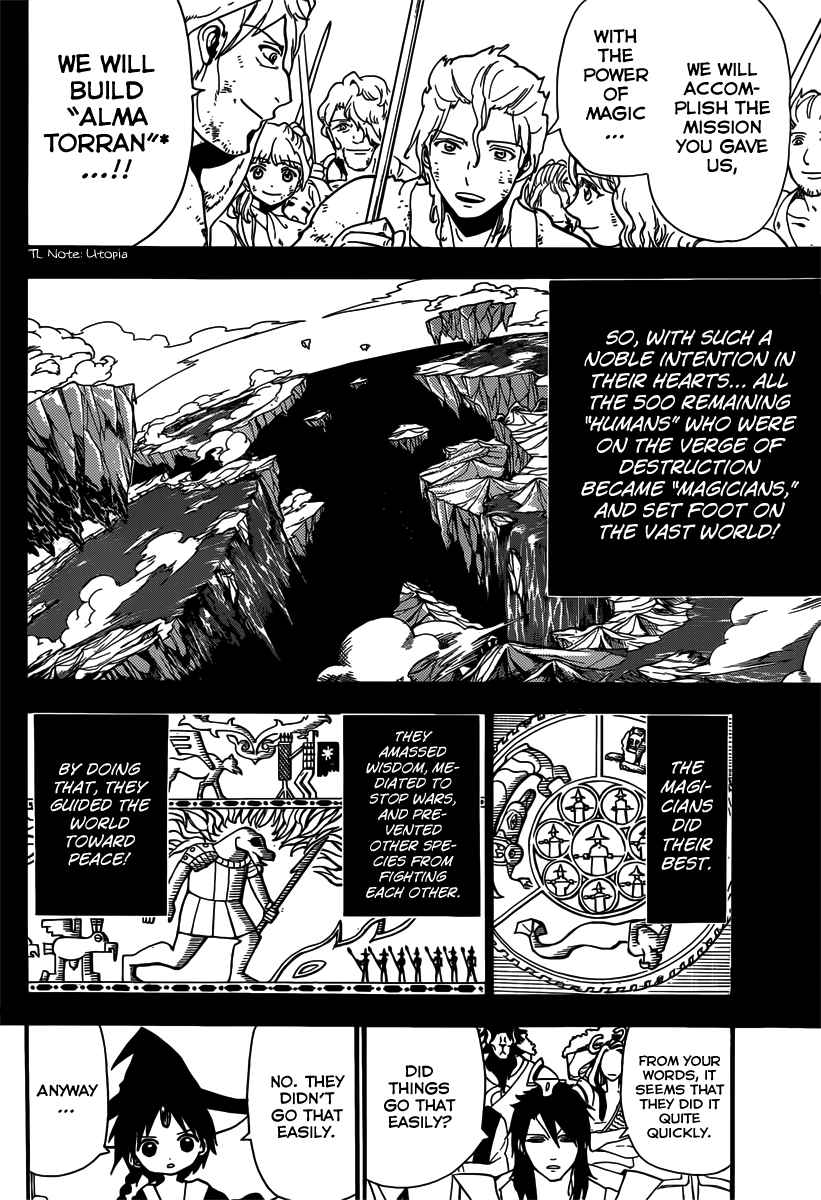 Magi - Labyrinth of Magic chapter 210 page 107