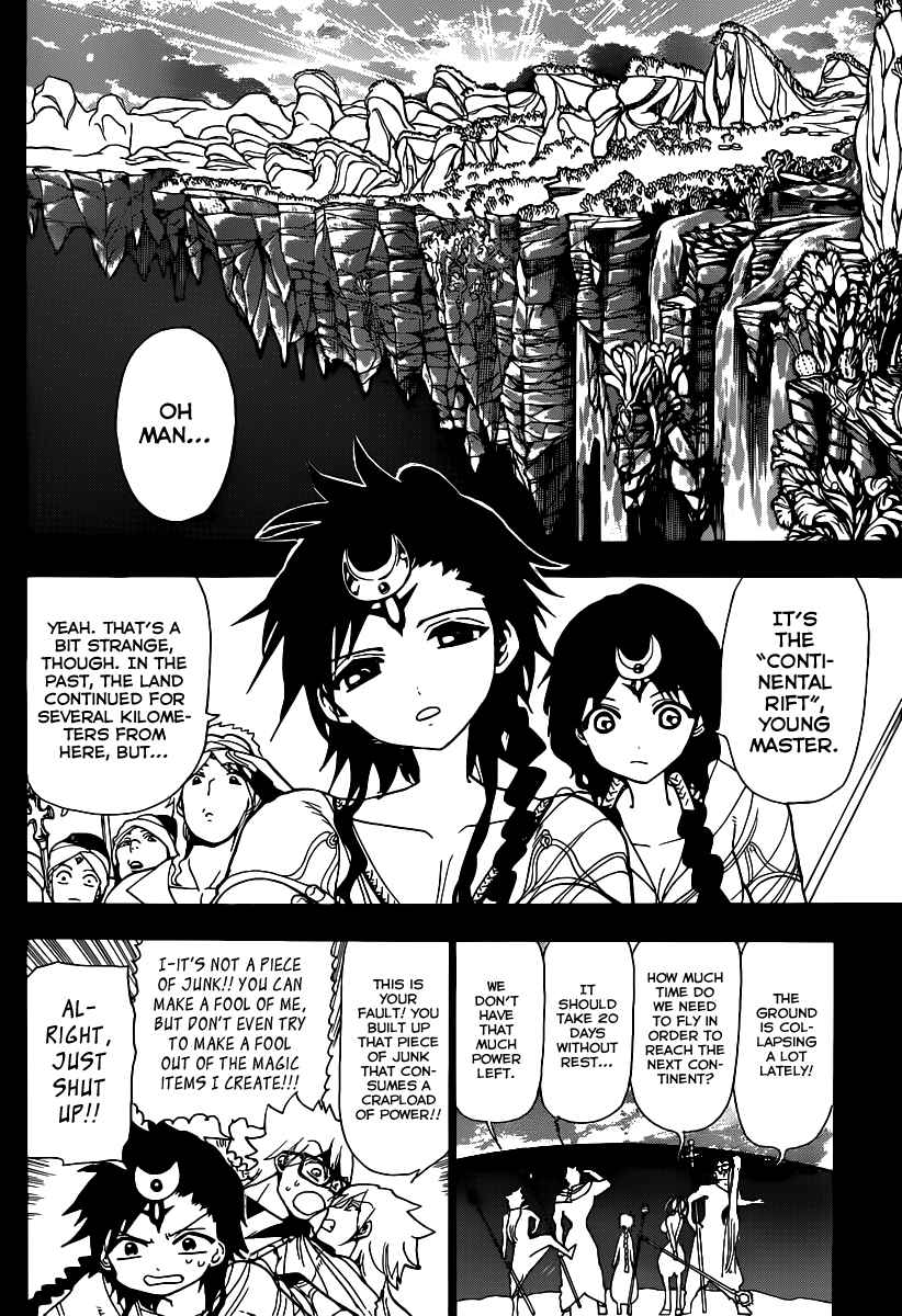 Magi - Labyrinth of Magic chapter 212 page 105