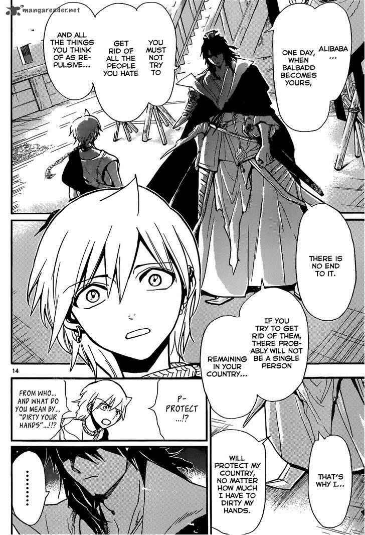Magi - Labyrinth of Magic chapter 212 page 14