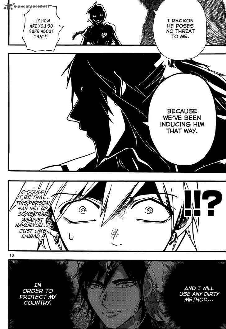 Magi - Labyrinth of Magic chapter 212 page 16