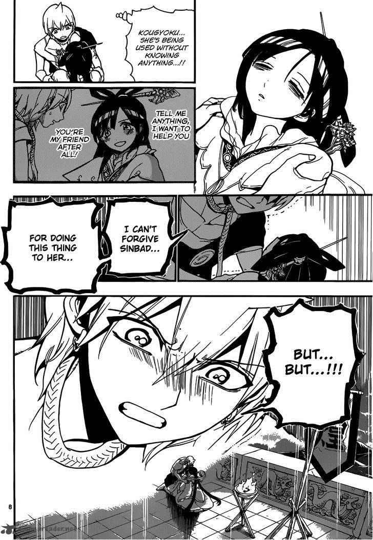 Magi - Labyrinth of Magic chapter 212 page 8