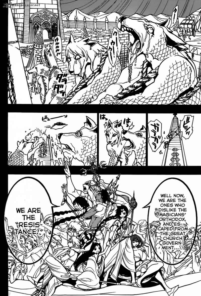 Magi - Labyrinth of Magic chapter 216 page 8