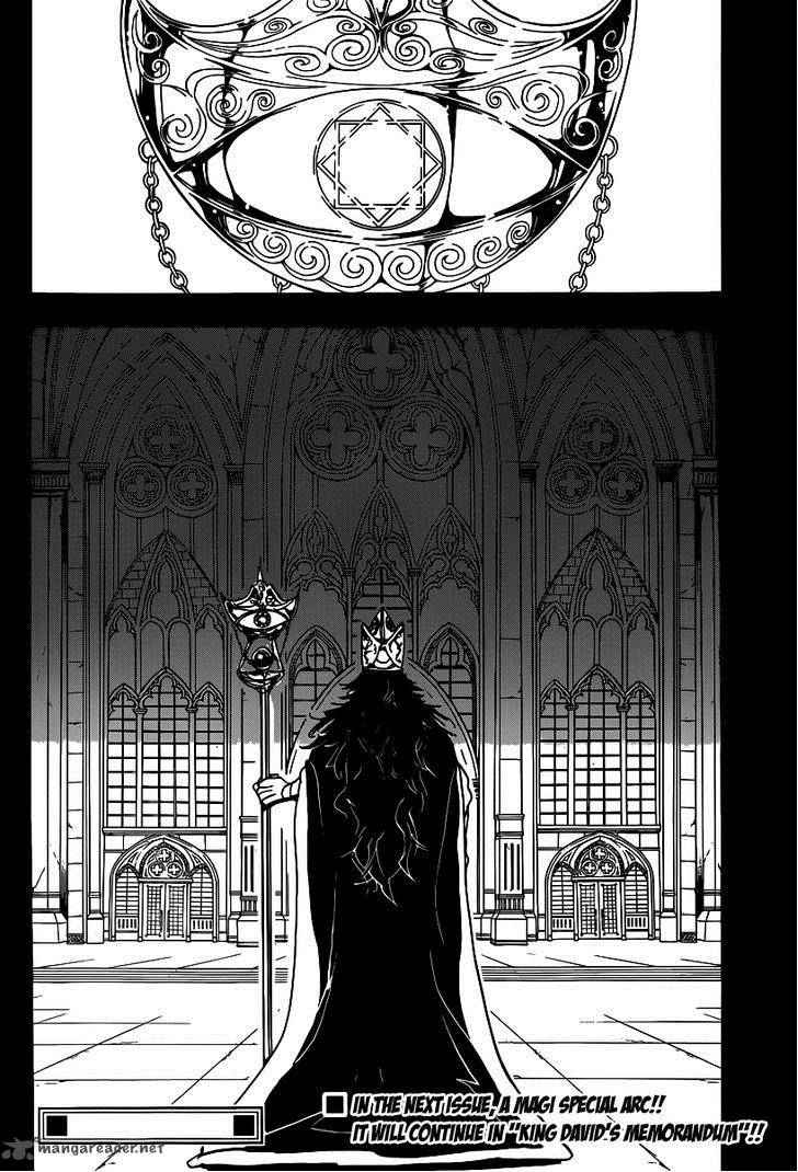 Magi - Labyrinth of Magic chapter 222 page 19