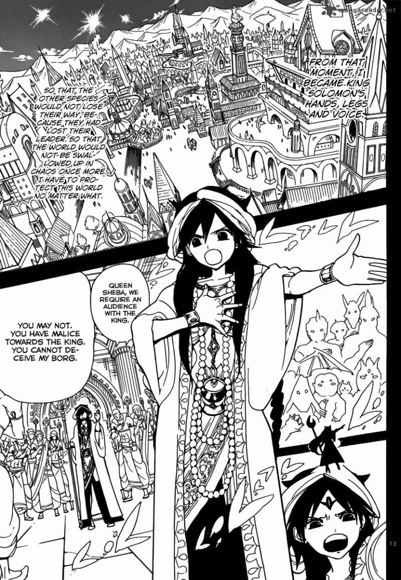 Magi - Labyrinth of Magic chapter 233 page 14