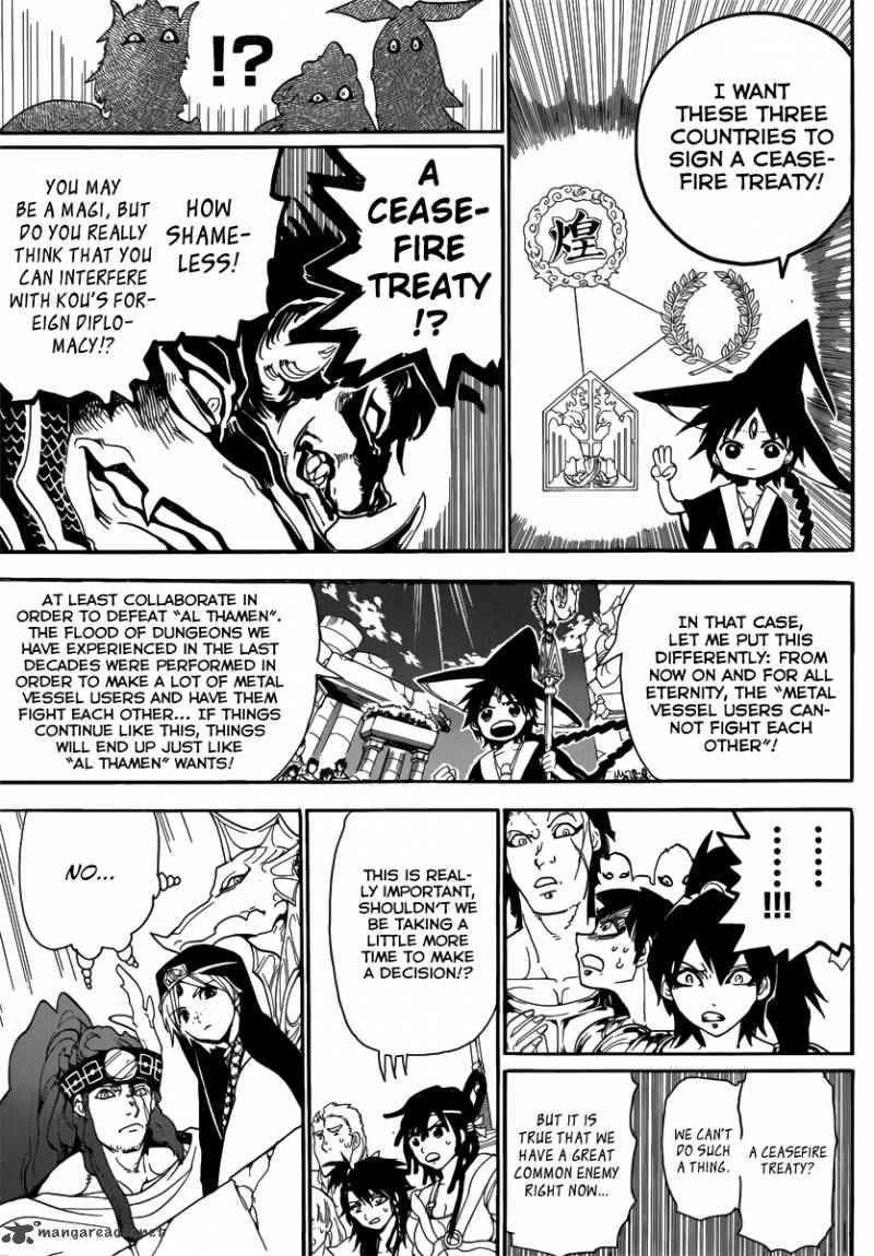 Magi - Labyrinth of Magic chapter 238 page 17