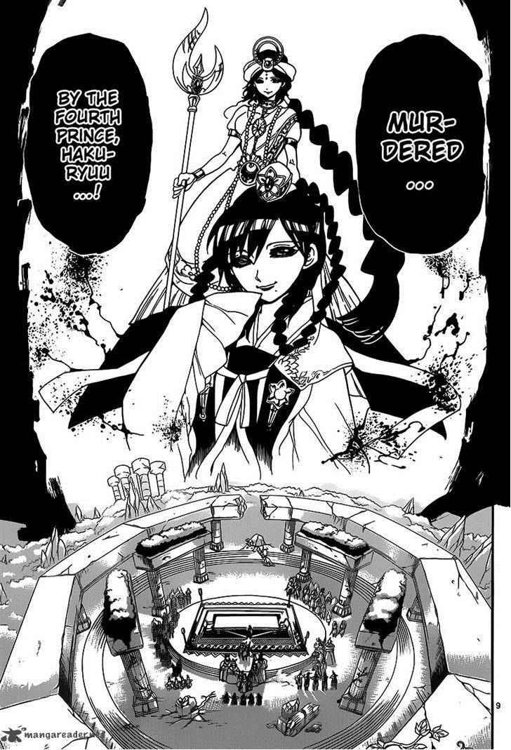 Magi - Labyrinth of Magic chapter 240 page 8