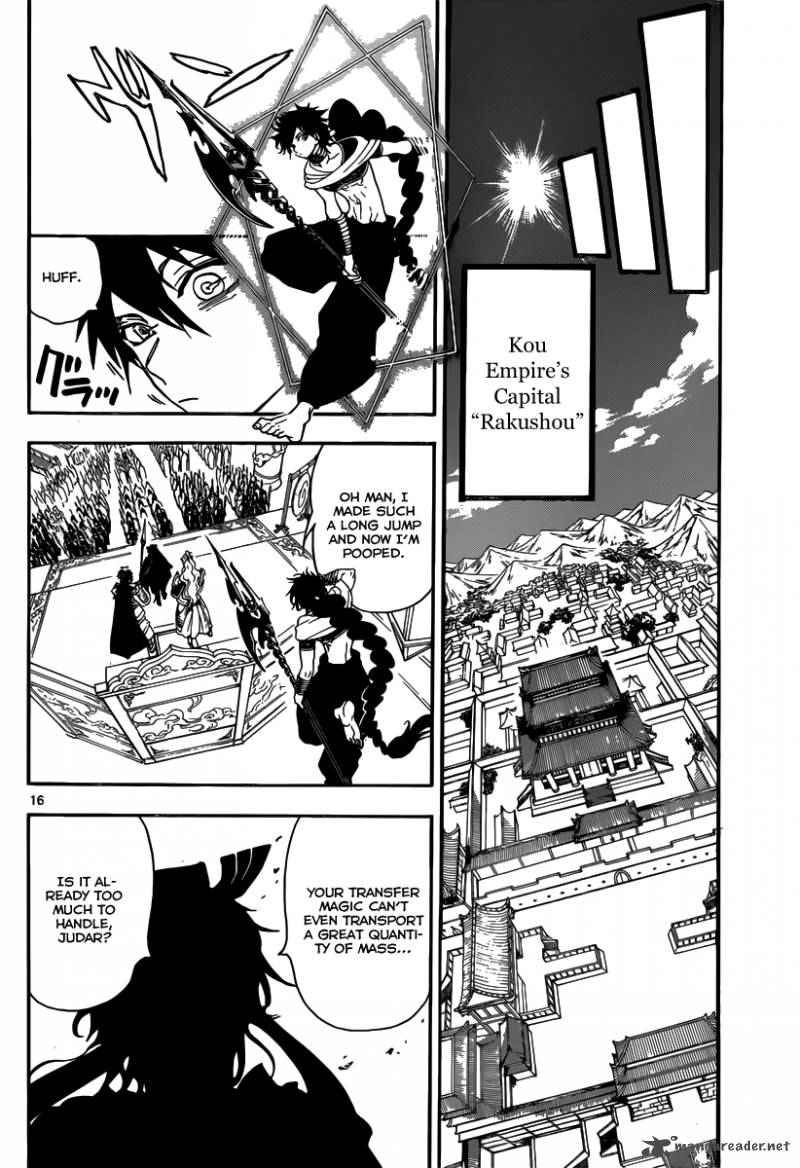 Magi - Labyrinth of Magic chapter 241 page 17