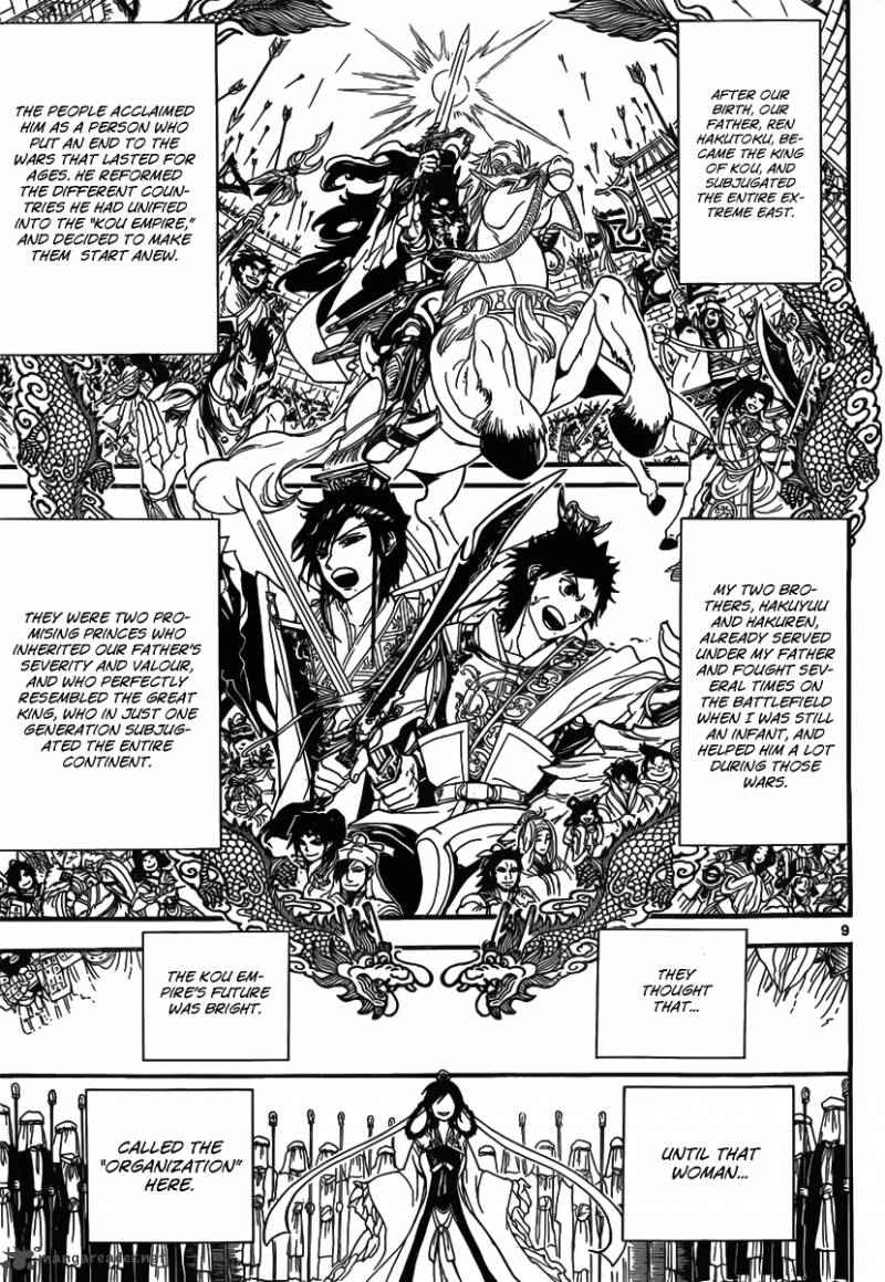 Magi - Labyrinth of Magic chapter 242 page 10