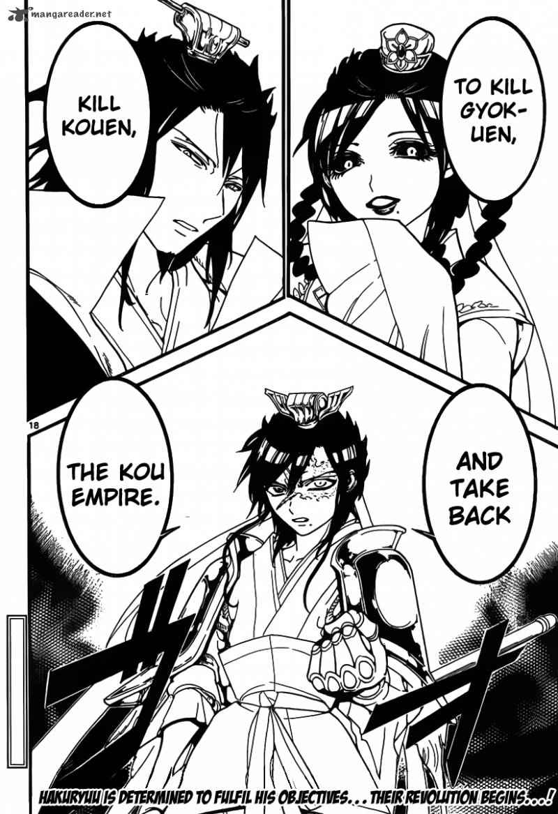 Magi - Labyrinth of Magic chapter 242 page 19