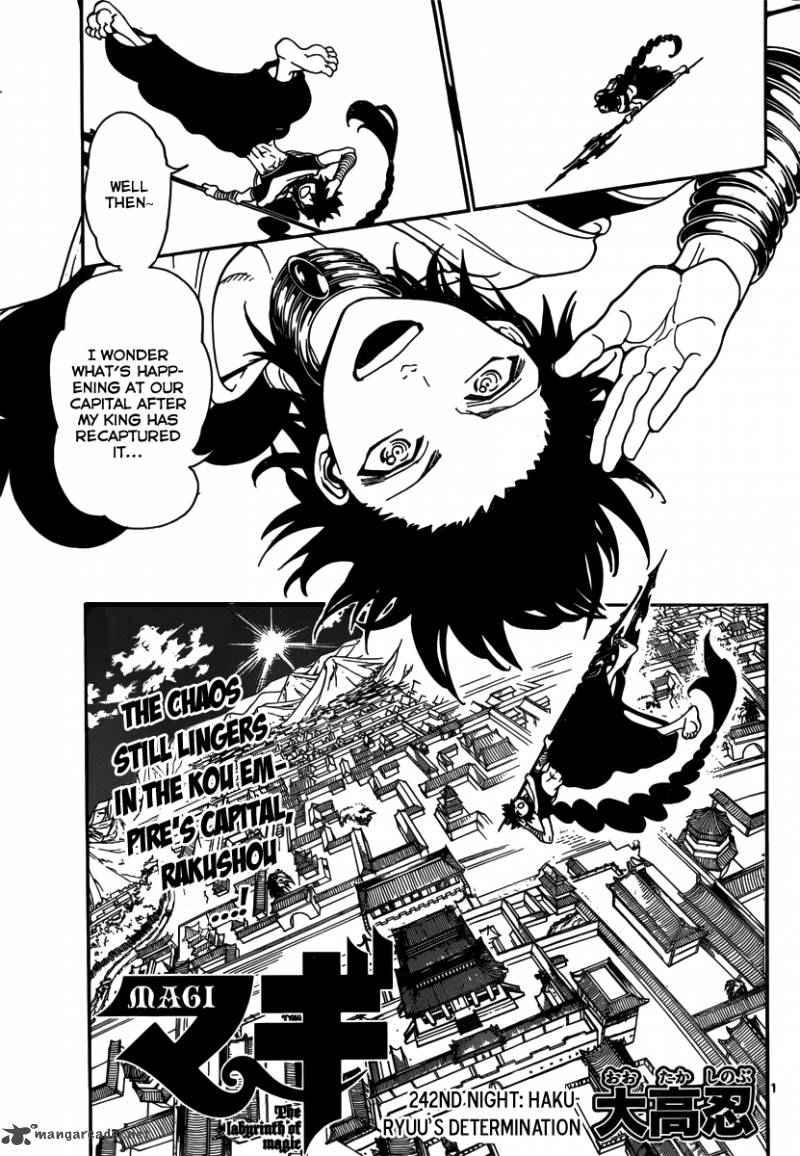 Magi - Labyrinth of Magic chapter 242 page 2