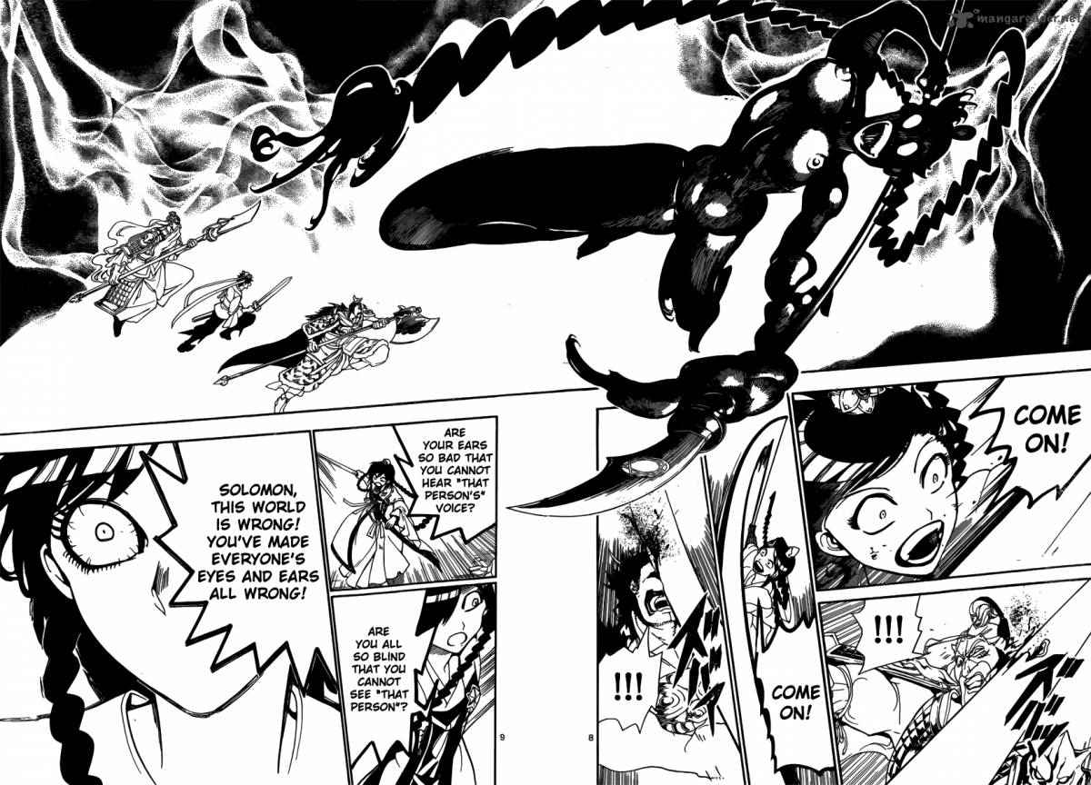 Magi - Labyrinth of Magic chapter 249 page 9