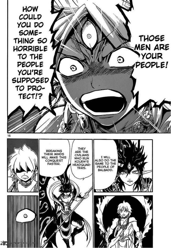 Magi - Labyrinth of Magic chapter 253 page 15