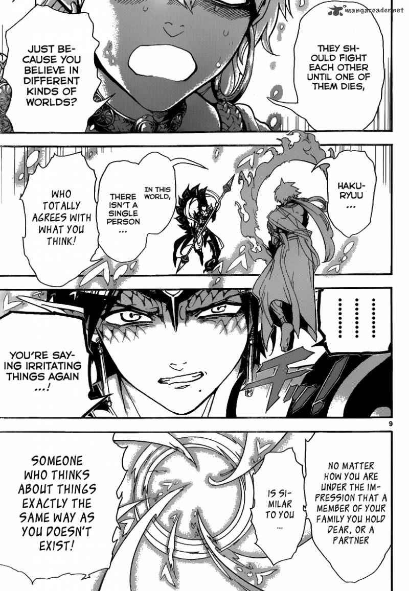 Magi - Labyrinth of Magic chapter 254 page 11