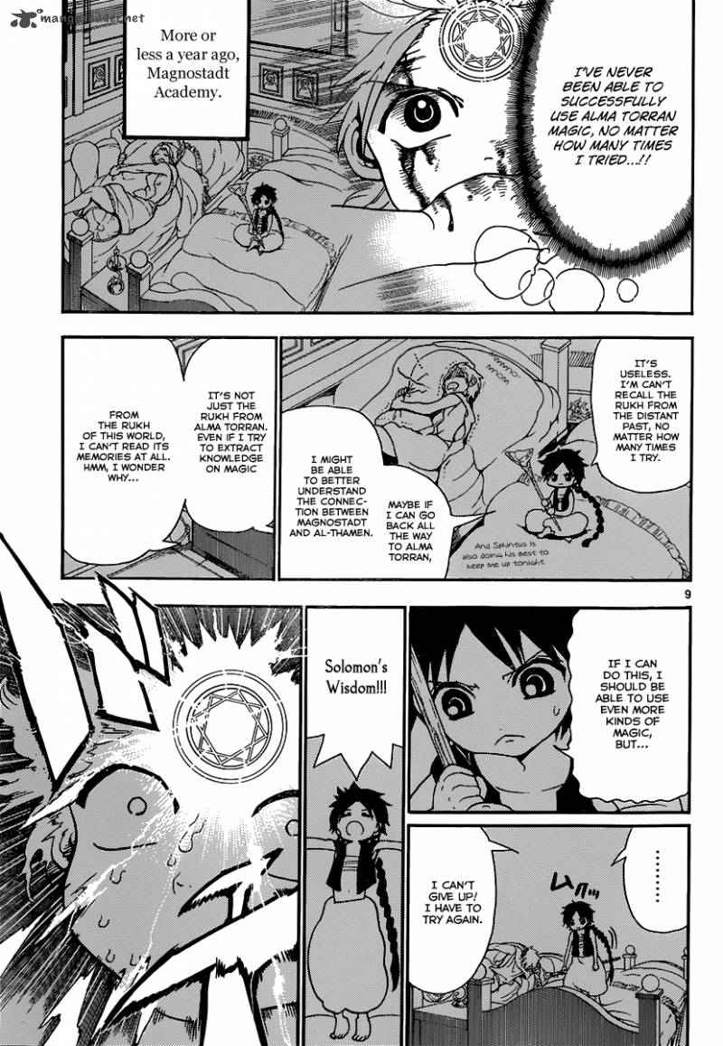 Magi - Labyrinth of Magic chapter 255 page 10