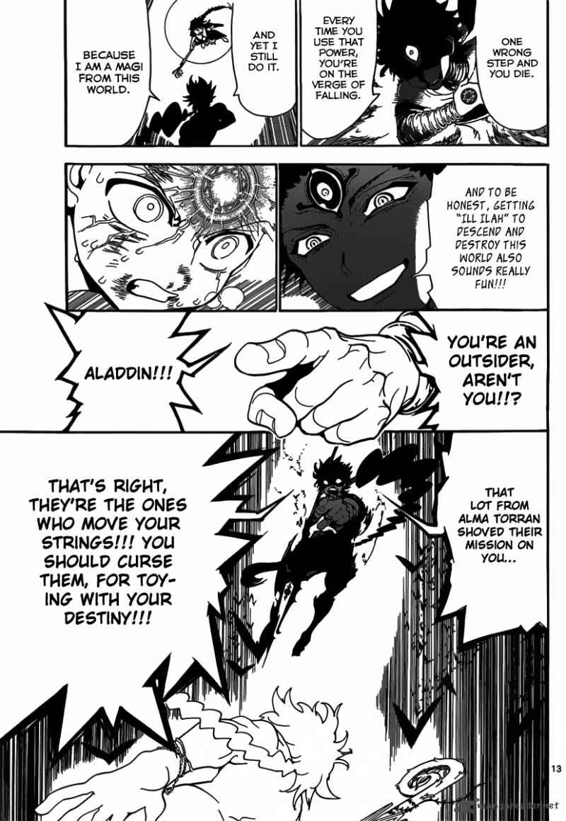 Magi - Labyrinth of Magic chapter 255 page 14