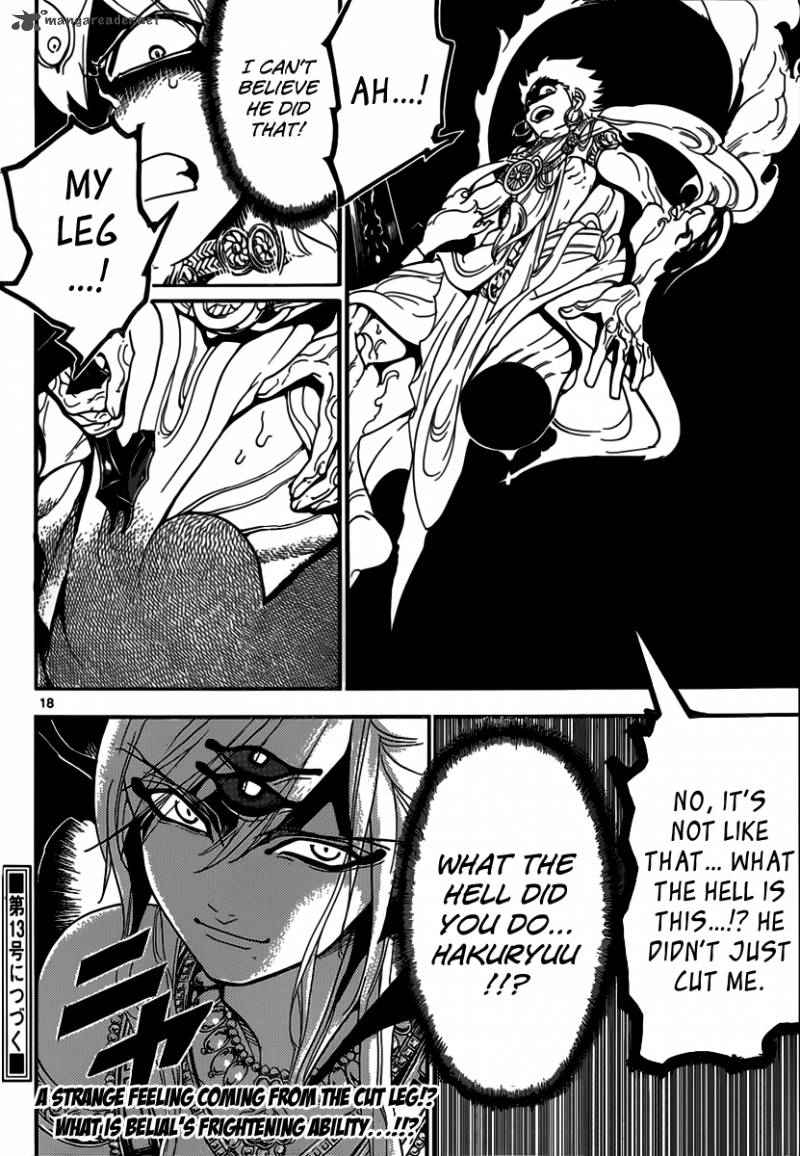 Magi - Labyrinth of Magic chapter 256 page 18