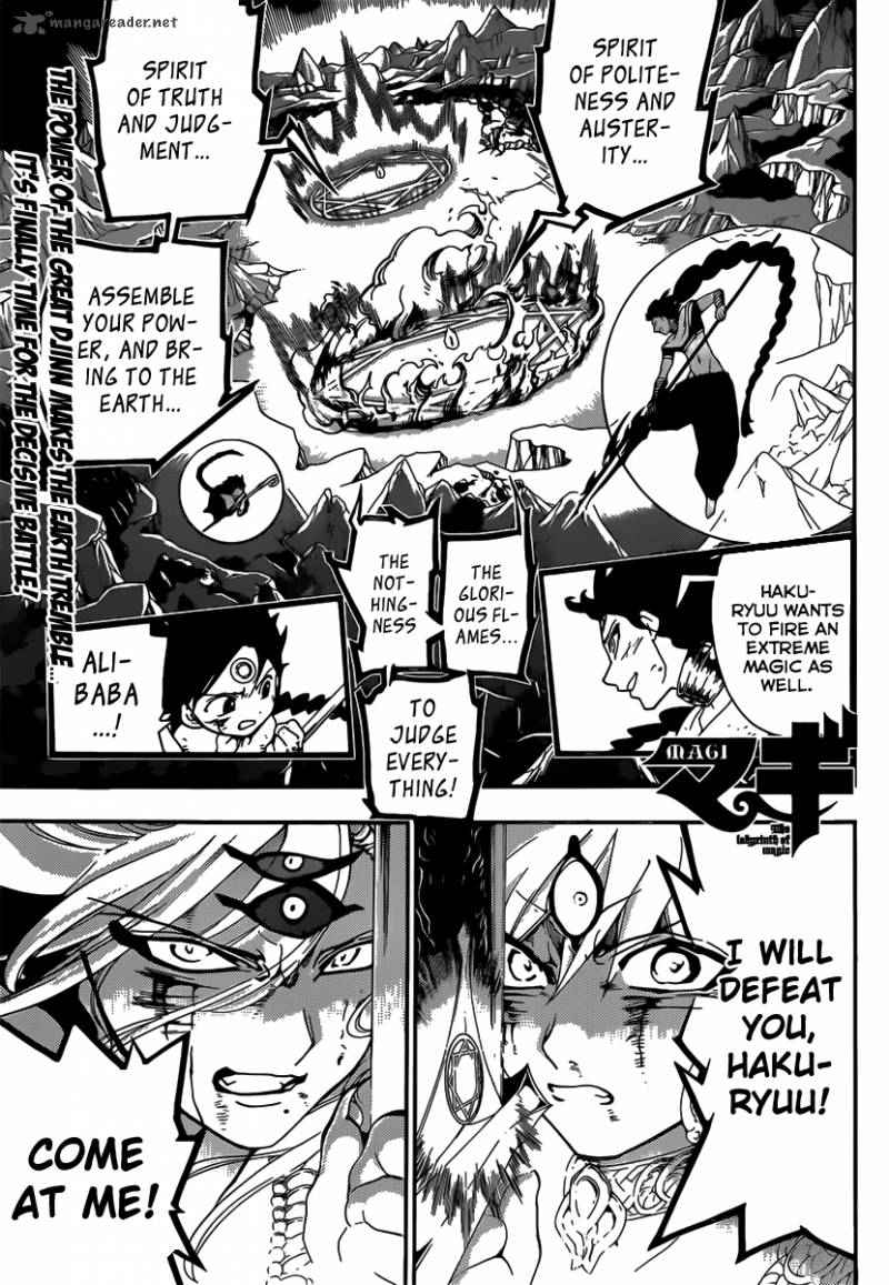 Magi - Labyrinth of Magic chapter 258 page 2