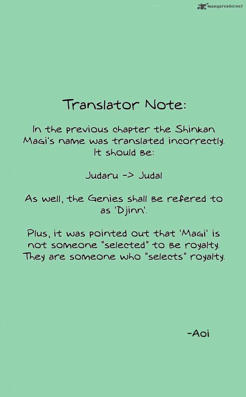 Magi - Labyrinth of Magic chapter 26 page 2