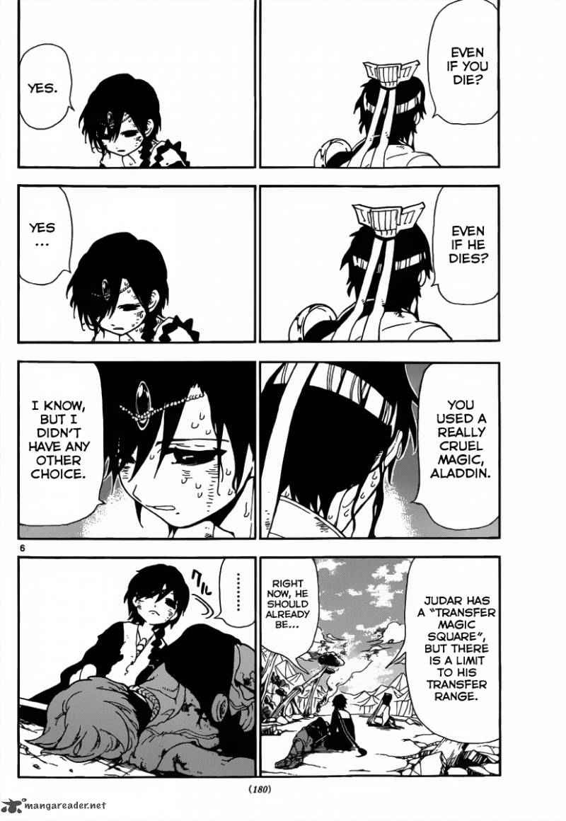 Magi - Labyrinth of Magic chapter 261 page 7