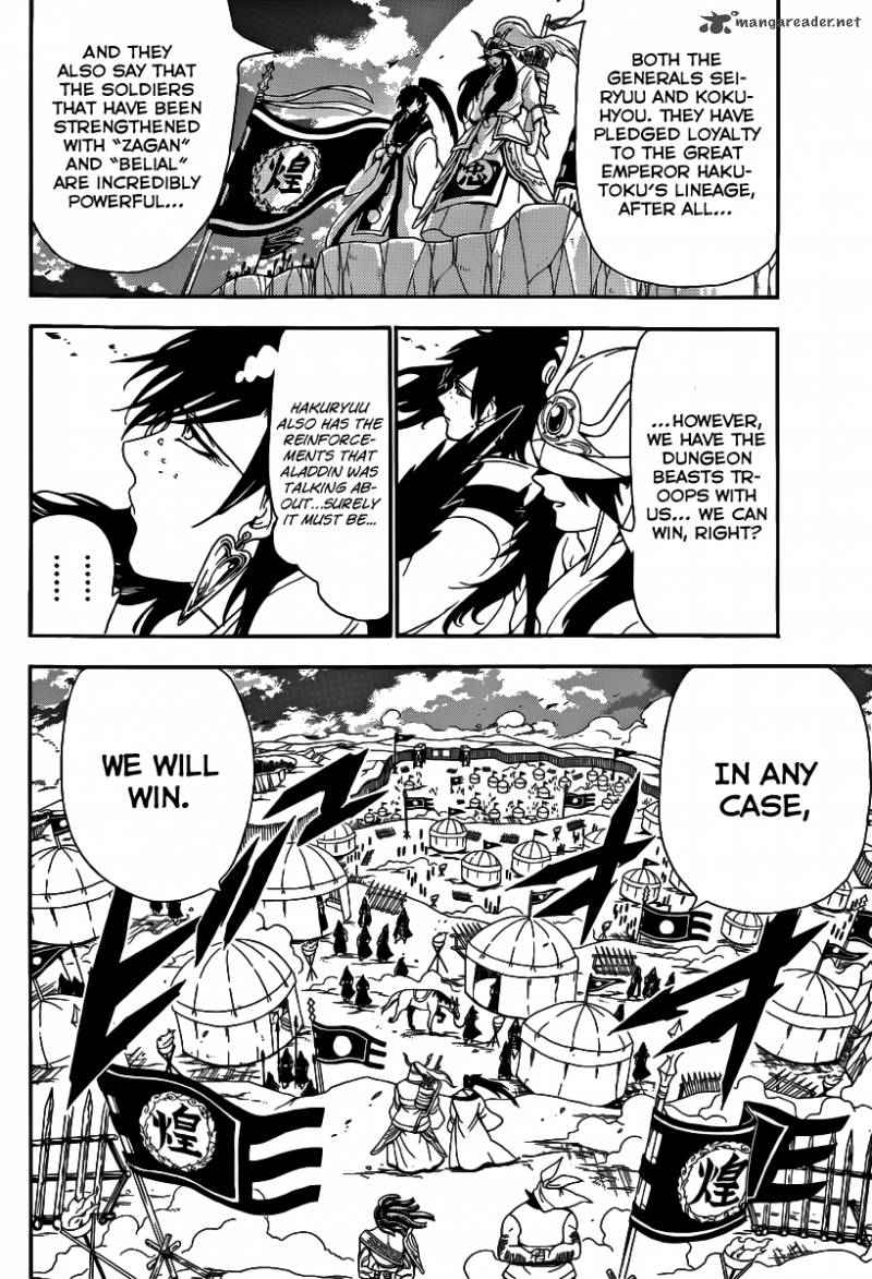 Magi - Labyrinth of Magic chapter 267 page 16