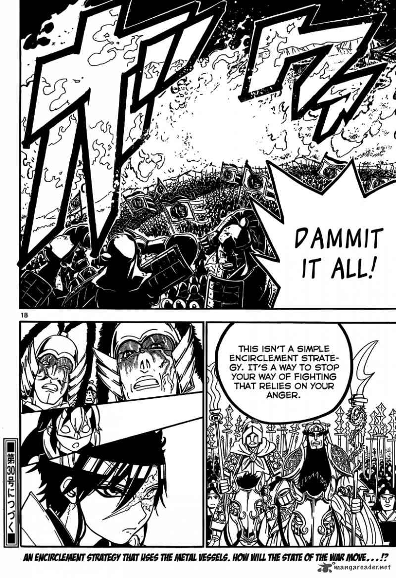 Magi - Labyrinth of Magic chapter 270 page 18