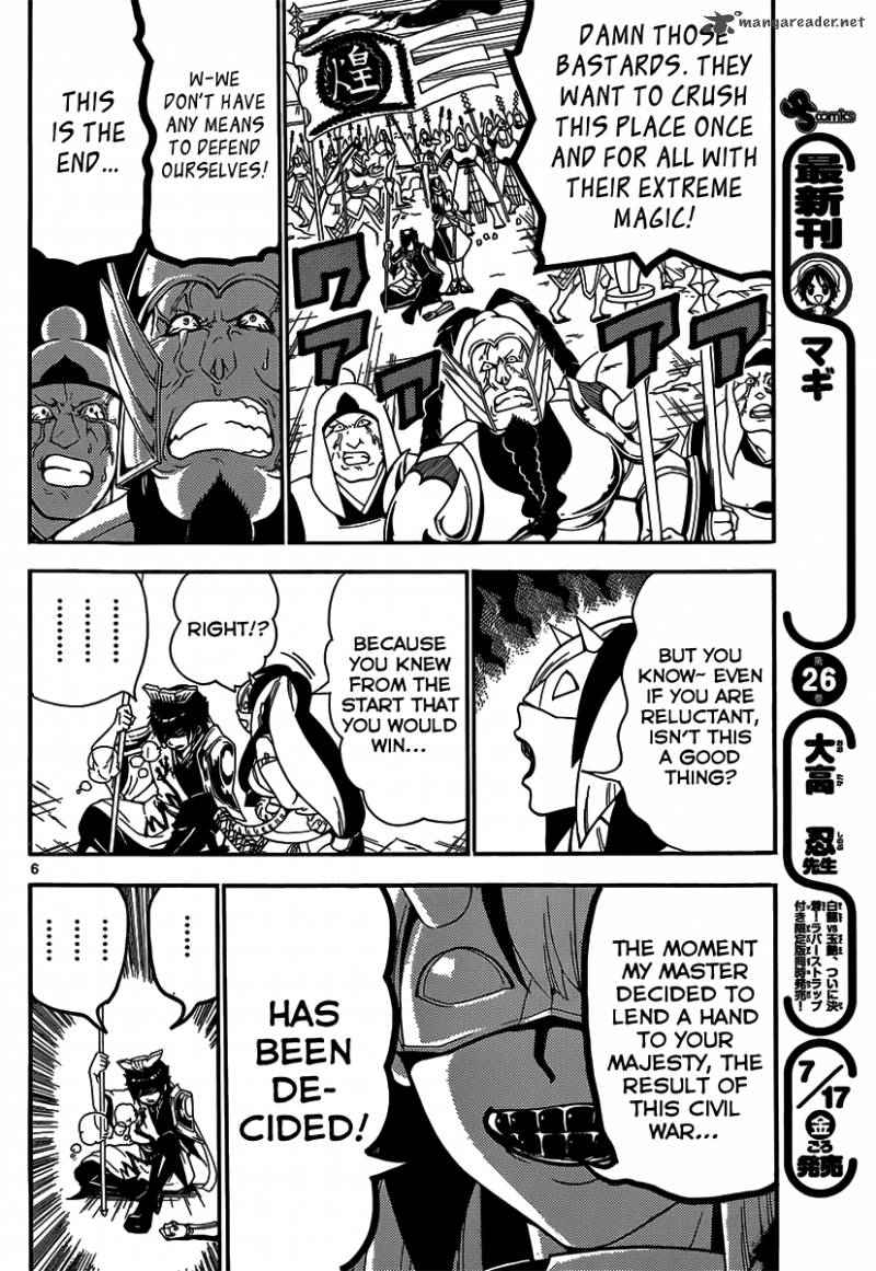 Magi - Labyrinth of Magic chapter 273 page 7